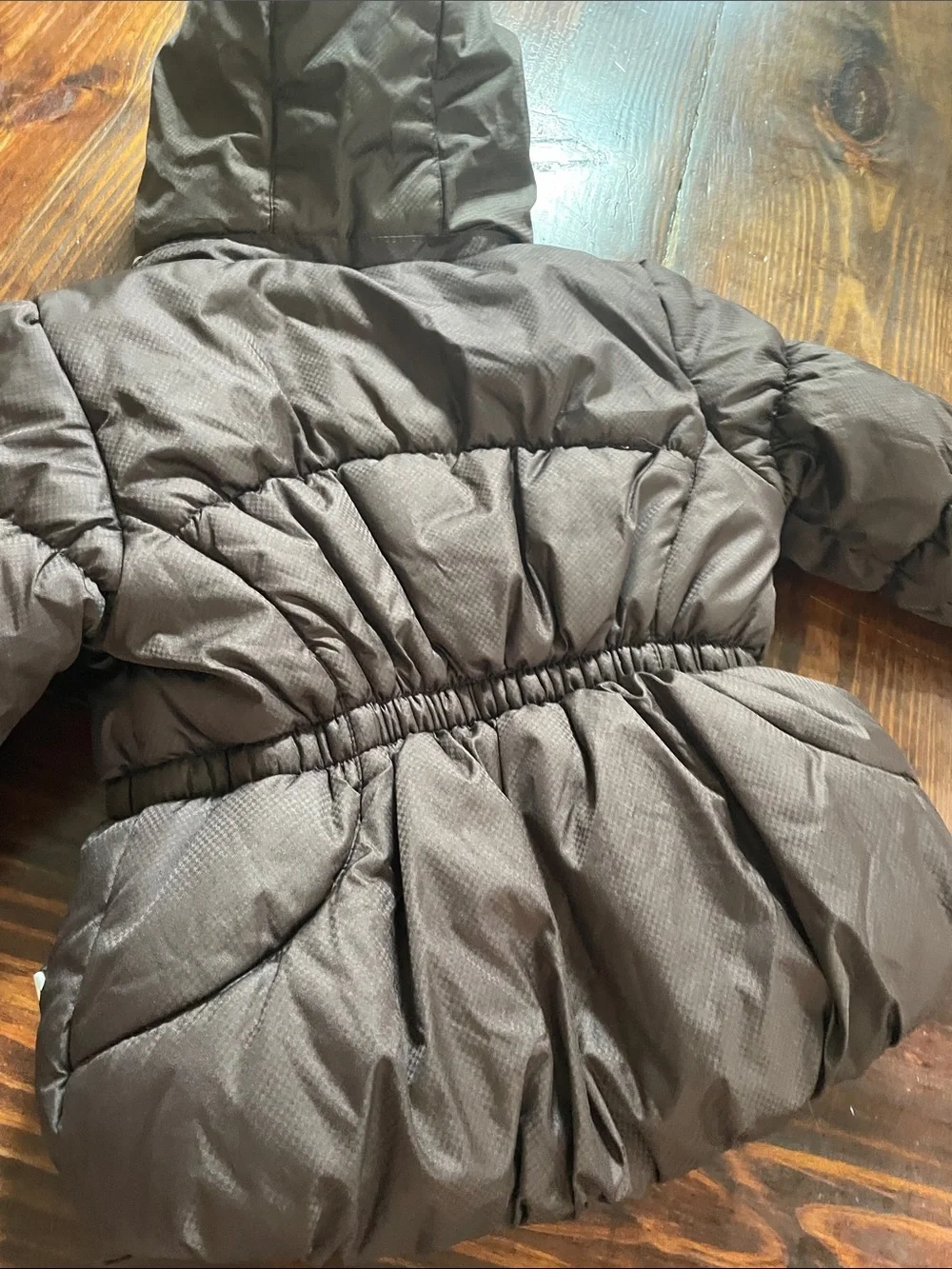 ZeroXposur Girls Brown Puffer Coat with Pink Leopard Hood Lining